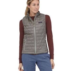 Patagonia Nano Puff Vest in Silver